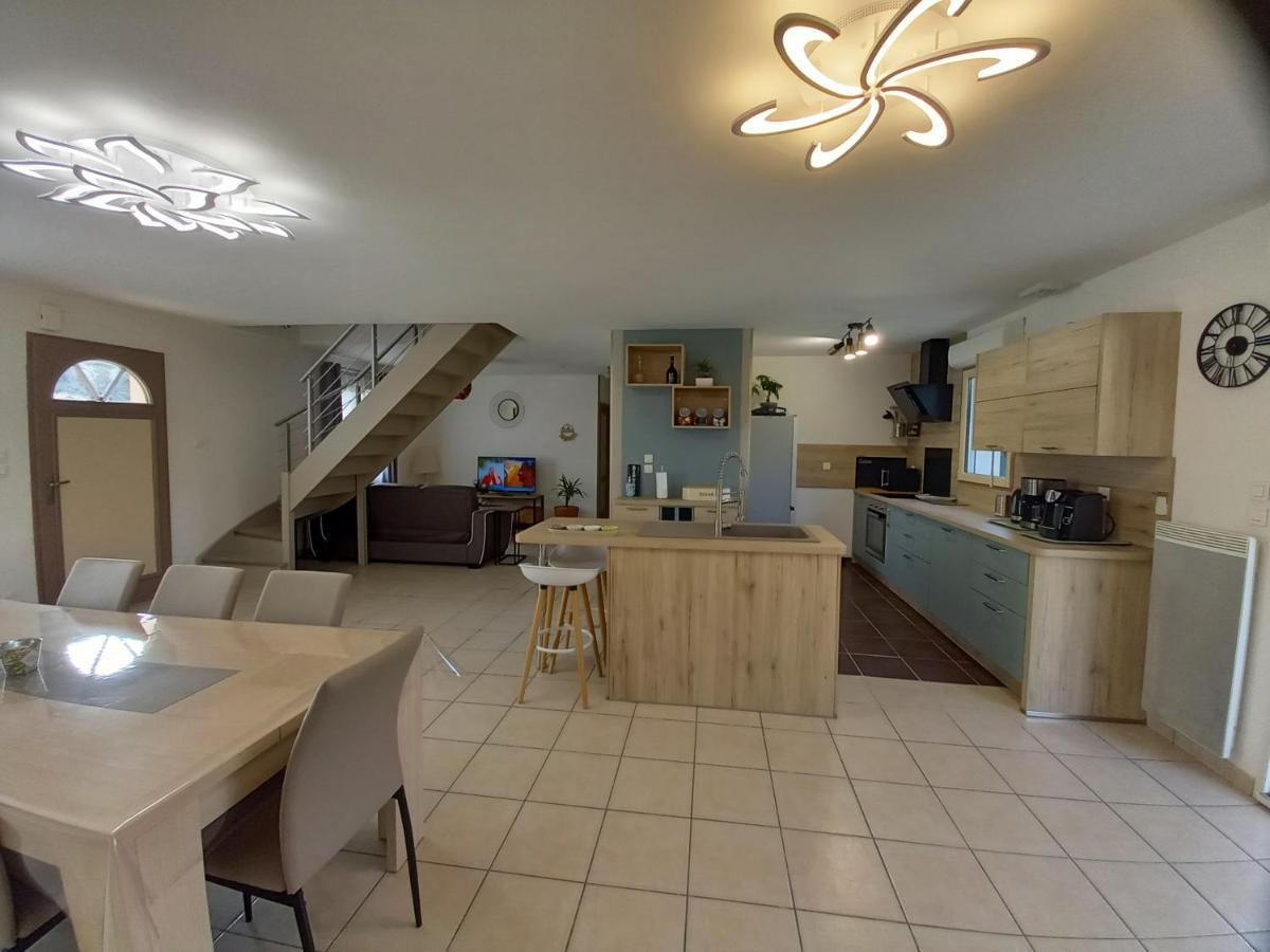 Hebergement Sarment Du Veron Chinon Villa Beaumont-en-Veron ภายนอก รูปภาพ